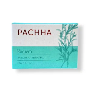 Jabón Artesanal Facial - Romero y Arcilla - Pachha